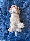 Dan Dee Kitty Cat Striped Plush Stuffed Animal Gray White Standing