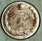 Sh1323  1944  Middle East Silver 2 Dinars  naturally Weakly Struck Unc 