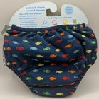 Iplay Reusable Swim Diaper - Under The Sea Fish - Upf 50 - 6 To 9 Months - Nwt