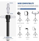 Neewer 9 8ft 3m Air Cushioned Light Stand Heavy Duty Photography Tripod Stand