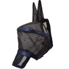 Harrison Howard Comfort Stretchy Fitting Horse Fly Mask Uv Protect  Size Medium 