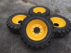 4 Galaxy Hulk L5 Hd 10-16 5 Skid Steer Tires rims wheels For New Holland-10x16 5