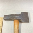 Hammer Blacksmith Straight Pein Sledge Face 15  Wood Handle 54 Oz  Tw