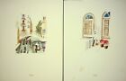 1990 Three Mv Sea Princess Noal Betts Watercolor Menus - E17-f-a