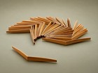 Rouch   Gouged shaped folded Oboe Cane - Professional Oboe Reed Making Cane 20pcs