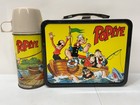 Vintage Popeye Lunchbox And Thermos