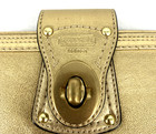 Coach Leather Legacy Agenda Gold Turn Lock Planner   Pen Passport Holder 2008