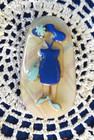 Woman Pins By Lucinda  Beautiful Women Sundress   Hat Brooch