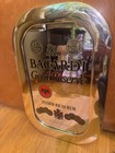 Vintage 80s Bacardi Puerto Rican Rum Mirror W Brass Frame