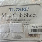 Fitted Mini Crib Sheet 24 x38   Soft Breathable 100  Cotton Knitted Jersey White