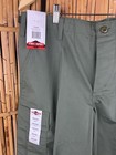 Nwt Tru-spec Men   s Military Ripstop Tactical Cargo Green Utility Pants Med Short