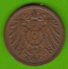 Coin Penny Empire 2 Pfennig 1915 F Scarce Very Nice Rare Nswleipzig