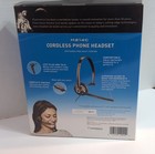 Plantronics M214c Cordless Headset Noise Cancel Boom Mic 2 5mm Black