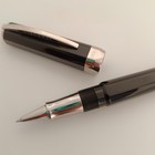 Visconti Opera Master Black Guilloche Rollerball Pen - Italy
