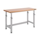 Seville Classics Ultrahd Height Adjustable Workbench  60 x 24  X 28 5  To 42  H