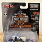 Maisto Harley-davidson 1962 Flh Duo Glide 1 24 Die Cast Replica Blue In Package