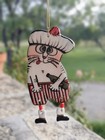 Kadri Kaerma Ceramic Estonia Cat Original Art Signed Wall Hanging 7  Ornament 