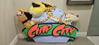 Cheetos Chip City Vintage Advertising 3d Sign 53x35 Inch 1990s From Gas Station 