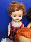 Lot Of 4 Vintage Small Dolls 11    12    9    Prodex Doll Jolly Toys Freckles 1960s