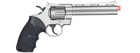 Magnum Revolver Hand Gun Pistol  silver  W  Shells 6mm Bb Airsoft Gun
