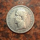 1830-w France 5 Francs Coin  900 Silver - 37mm -  b6656
