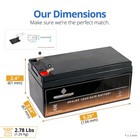 Rechargeable Rbc35 Wp3-12 Replacement Battery 12v 3 5ah For Apc New