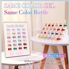 Double Rhythm 28pcs 0 5oz Gel Nail Polish Set Same Color Same Bottle Soak Off   
