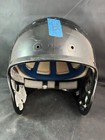 Vtg Schutt Game Used Worn Air Iv Football Helmet Shell Black W  Bladder