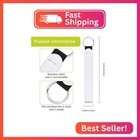 20 Pcs Sublimation Wristlet Blanks Keychain Bulk Black Nylon Strap Is Resistant