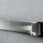 Cutco 1762 Kn Stainless Steel Flat Blade Salmon Knife Black Handle Made In Usa