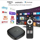 Smart Tv Box Streaming Media Player Global Version Mortal T1 Bluetooth Wifi 4k