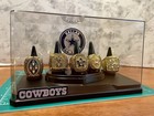 Dallas Cowboys Championship Ring Set With Display Case         shipped     