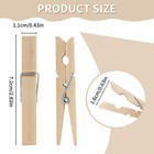 30 Pcs Clothes Pins  2 9 Inch Wooden Clothespins  Heavy 7 2cm X 1 1cm  
