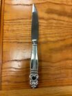1 Royal Danish By International Sterling Silver Serrated Steak Knife  Brand New