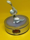 Neopets Rare Grey And White Aisha Thinkway Mini Figure Pvc Figurine 2 5  2003