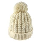  Knit Hats Beanies For Women Winter Pom Beanie Men Or One Size Cream Pom Pom