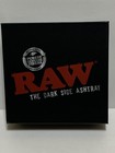 Raw The Dark Side Glass Round Beveled Crystal Ashtray Includes Presentation Box