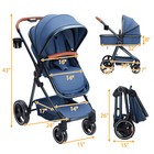Baby Stroller Pushchair Foldable Lightweight Travel Infant Seat Umbrella Storage