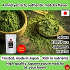 Japanese Matcha Pure Green Tea Powder Deluxe Ceremonial Unsweetened 100g -japan