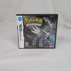 Pokemon Diamond Version Case And Manual Only Authentic  nintendo Ds 