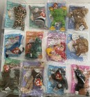 Complete Set  1-12  Vintage 1999 Mcdonald s Ty Teenie Beanie Babies 100  Sealed