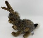 Hansa Creation Black Tail Rabbit Stuffed Animal Toy  Plush 9 