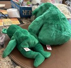 Vtg Ty Beanie Buddy 98 Erin The Green Irish Bear Mwpt W matching 97 Beanie Baby