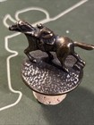 Blanton s Bourbon Bottle Stopper Letter  t  Horse   Jockey Cork Topper Kentucky
