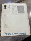 Vogue 1928 Designer Original Belinda Bellville Dress Pattern 1928 Vintage Size 8