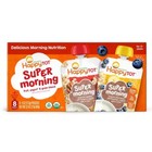 Happy Tot Super Morning Give Back Pack 8pk Organic Bananas  Blueberries  Yogurt