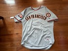 2007 Giants Scott Mcclain Game Used Worn Road Jersey Size 52 Team Coa   Stamp