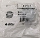 Mueller Proline Galvanized 1 1 2  X 1  Bushing Pipe Fitting Steel Npt Reducer