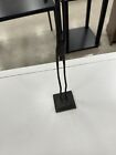 Vtg Mid-c African Tribal Art Elongated Thin Man  Bronze 15-1 2  Figure sculpture