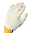 12 Pair 100  Nylon Lightweight White Lisle Coin Jewelry Inspection Gloves Small